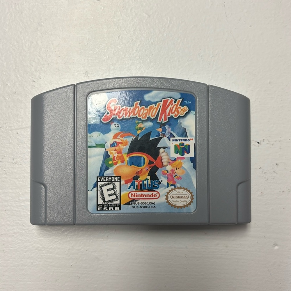 Snowboard Kids Nintendo 64 Game